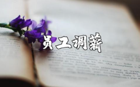 员工调薪申请书通用范本 员工调薪申请表模板汇总
