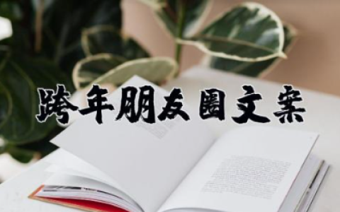 跨年朋友圈文案 适合元旦跨年春节发的朋友圈文案