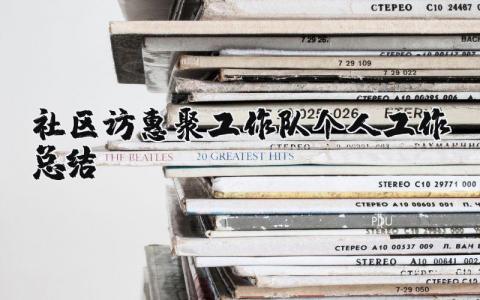 社区访惠聚工作队的个人工作总结精选范文