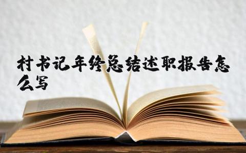 村书记2025年年终工作总结述职报告精选范文合集