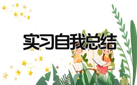 实习自我总结 精选15篇