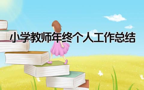 小学教师年终个人工作总结 精选17篇