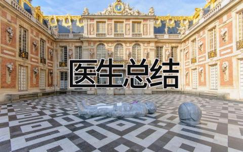 医生总结 精选21篇