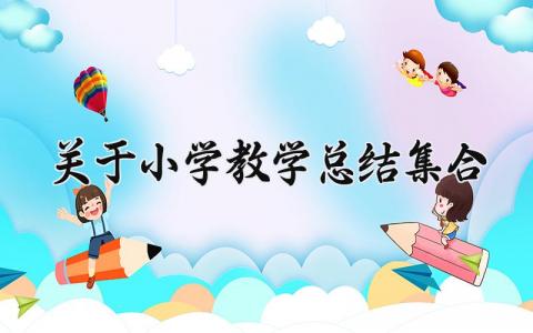 关于小学教学总结集合 小学教学工作汇报材料 (10篇）