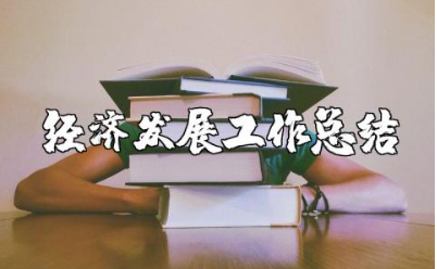 村级经济发展工作总结报告 乡村经济建设发展工作2025总结汇报