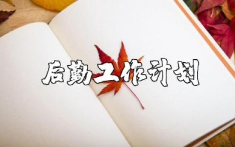 2025年幼儿园后勤工作计划合集 幼儿园后勤新学期工作方案