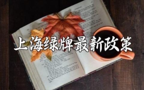 上海绿牌最新政策2025年规定及影响