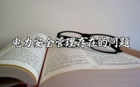 电力安全管理存在的问题和解决措施 电力日常安全管理不足问题及建议