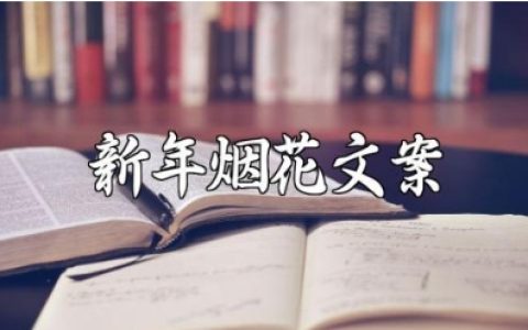 新年烟花优美句子文案大全文艺至极的新年烟花短句汇总
