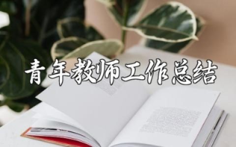 优秀青年教师工作总结报告范文 青年教师年终工作总结汇报