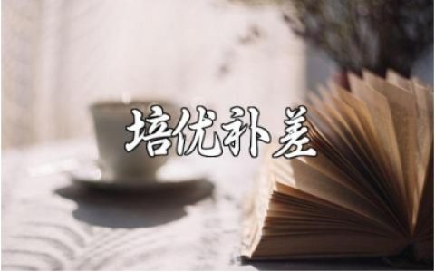 培优补差工作记录表范文 培优补差工作记录内容汇总