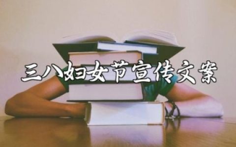三八妇女节宣传文案 三八节文案走心句子