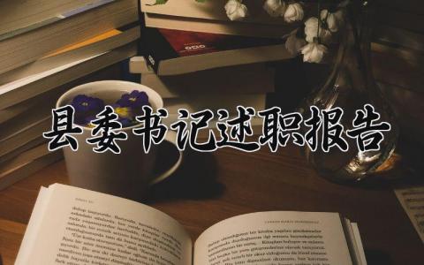 县委书记述职报告范文 县委书记工作述职汇报模板