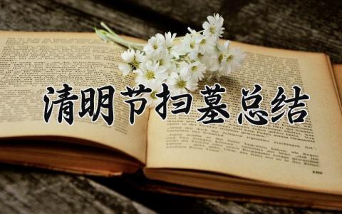 清明节扫墓总结怎么写 清明节扫墓总结报告