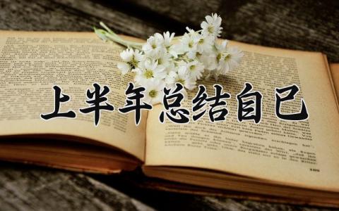 上半年总结自己 总结上半年的工作 (10篇）