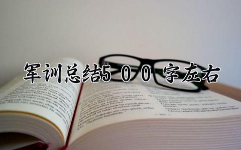 军训总结500字左右范文 学生军训总结500字左右