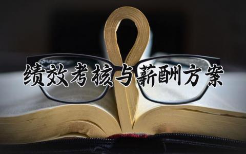 绩效考核与薪酬方案设计模板 绩效考核与薪酬的方案怎么写