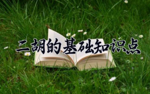 二胡的基础知识点 二胡的音色特点