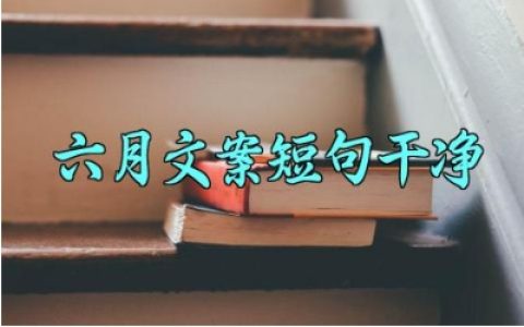 六月文案短句干净 关于六月的唯美句子