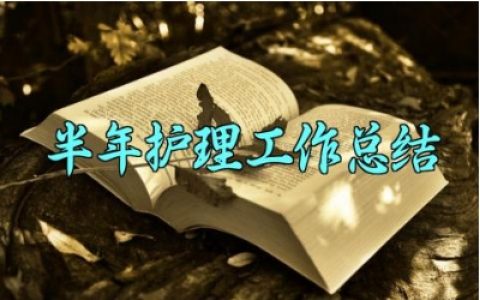 半年护理工作总结 半年护理工作总结2025（17篇）