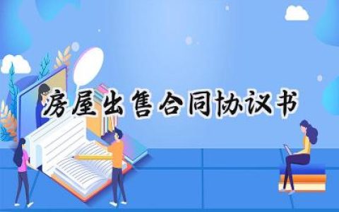 房屋出售合同协议书范文 (15篇）