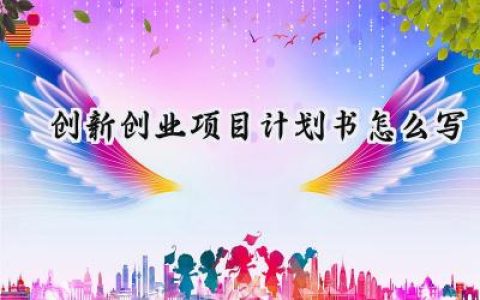 创新创业项目的计划书怎么写范文 (15篇）