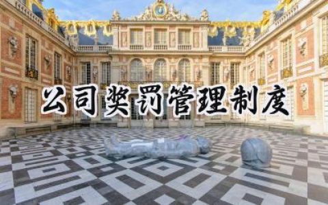 公司奖罚管理制度方案怎么写 (16篇）