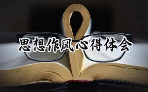 思想作风心得体会怎么写  (5篇）