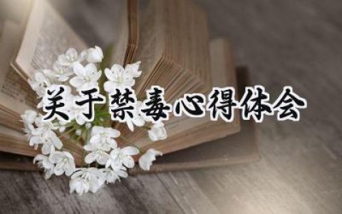 关于禁毒心得体会500字左右 (13篇）