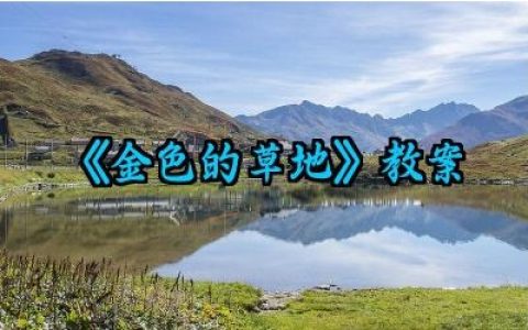 ​《金色的草地》教案范文怎么写（10篇）