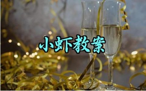 小虾教案怎么写范文精选（10篇）