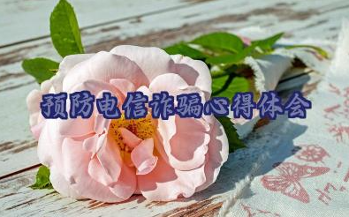 预防电信诈骗心得体会范文（14篇）