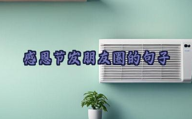 100句关于感恩节发朋友圈的句子大全