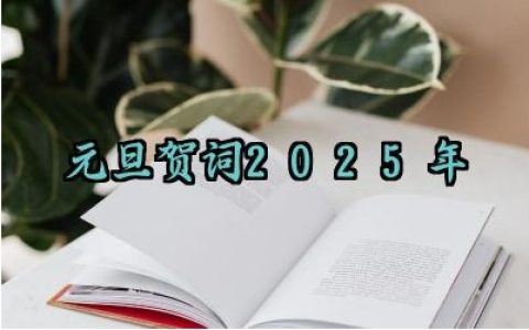 元旦贺词2025年范例怎么写
