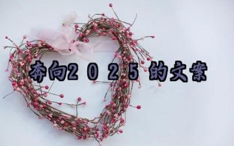 奔向2025的文案简单治愈范例大全