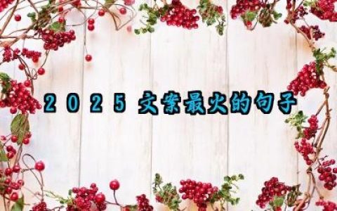 2025文案最火的句子怎么写范例大全
