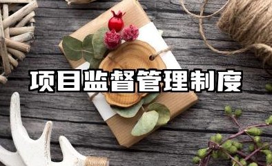 项目监督管理制度范本 对项目部工程监督管理制度