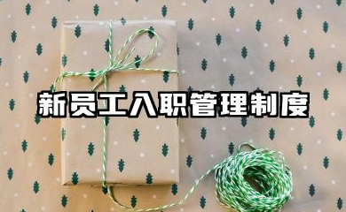 新员工入职管理制度及流程 新员工入职流程及注意事项