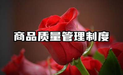 产品质量管理制度范本 生产质量管理制度范本
