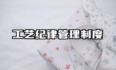 工艺纪律管理制度内容 工艺纪律检查管理制度