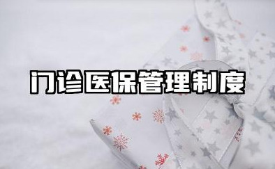 门诊医保管理制度内容范本 诊所医保管理制度范本