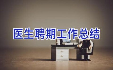 医生聘期工作总结