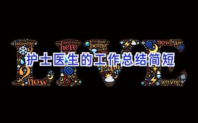 护士医生的工作总结简短