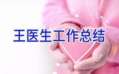 王医生工作总结