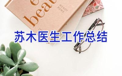 苏木医生工作总结