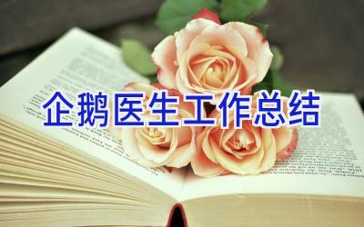 企鹅医生工作总结